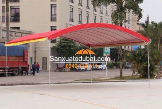 Nhà bạt để xe oto bền đẹp